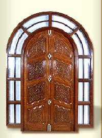 wooden carved doors