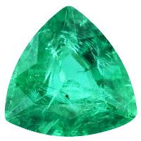 Trilliant Emerald Gemstone -04
