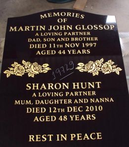 Lettering In Memorials