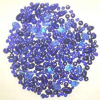 Blue Plain Mix Beads-Mb-07