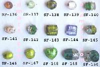Silver Foil Beads-sf- 136 - 150