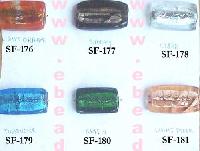 Silver Foil Beads-sf- 176 - 181