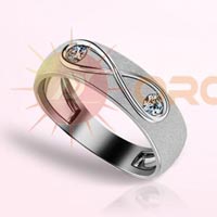 925 Sterling Silver Cz Ring