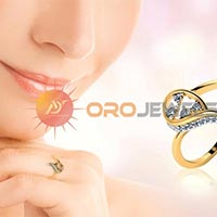 Womens Cz Gold Plated Rings
