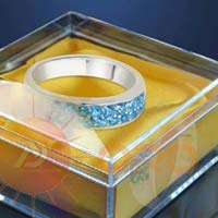 Fancy 925 Sterling Silver Sapphire Ring