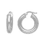 Plated Hoop Earrings DTSE000031