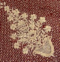 dabka embroidered fabric