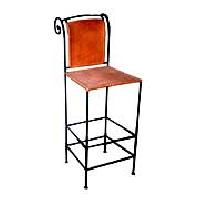 Iron Wooden Chair - (wf-02)