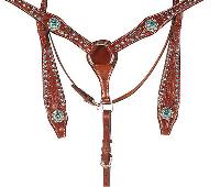 horse leather headstalls