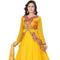 Georgette Churidar Suit