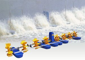 8-impeller Long Arm Paddle Wheel Aerator