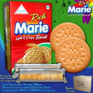 Soft Rich Marie Biscuits., Packaging Type : Bag, Box, Bulk, Family Pack, Gift Packing, Sachet, Single Package