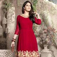 Fiona Kurtis – Designer Embroidered Georgette Kurtis