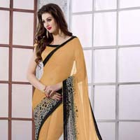 Georgette with Traditional Broder