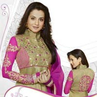 Karma - Back By Popular Demand - Exclusive Designer Semi Stitched Long Straight Suits