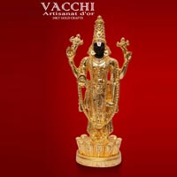 Gold Plated Balaji Idols