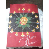Handmade Diwali Card
