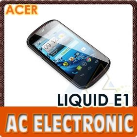 Acer Liquid E1 Smartphone With Dual V360 Core Processor 4.5 Inch Screen(Black)