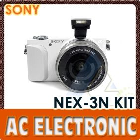 Sony Alpha Nex-3n Mirrorless Digital Camera With 16-50mm Lens (white)