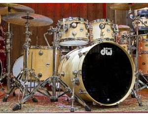 Dw Collectors Series 4 Piece Shell Pack in Natural Satin