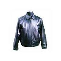 Leather Plain Jacket
