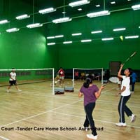 Badminton Court Wooden Flooring