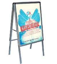 Aluminum A Poster Stand, A Frame Board