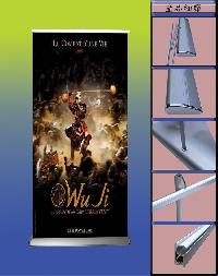 Aluminum Alloy Roll Up Banner Stand, Brand Name : wewin