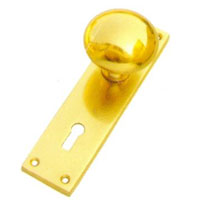 Brass Door Lock Handle