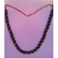 Genuine Crystal Beaded Necklace