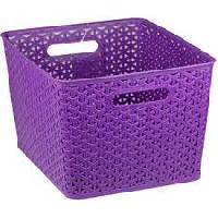 pvc storage basket
