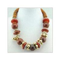 Horn Beaded Necklaces