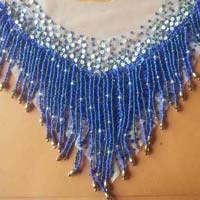 Glass Bead Embroidery Necklaces