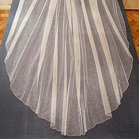Plain Bridal Veil