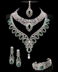 diamond jewellery set