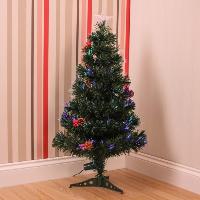 Green Fibre Optic Christmas Tree