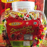 Strawberry Lollipops