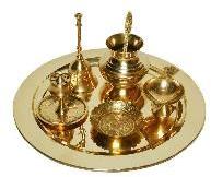 brass pooja items