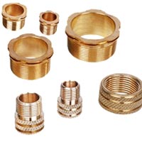 brass Threaded Insert Nut, Size : customized size at Rs 15 / Piece
