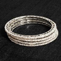 Silver Plated Bangles