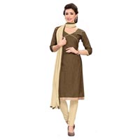 Casual Banarasi Silk Dress Material