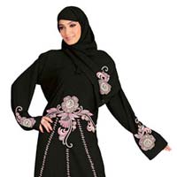 Embroidery Desings Lycra Burqa