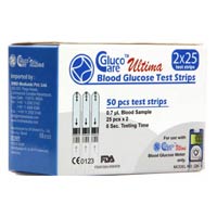 Glucose Meter Test Strips - Glucocare Ultima