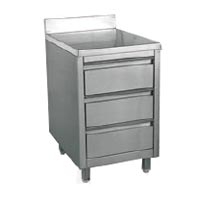 Stainless Steel Kitchen Drawer Cabinets
