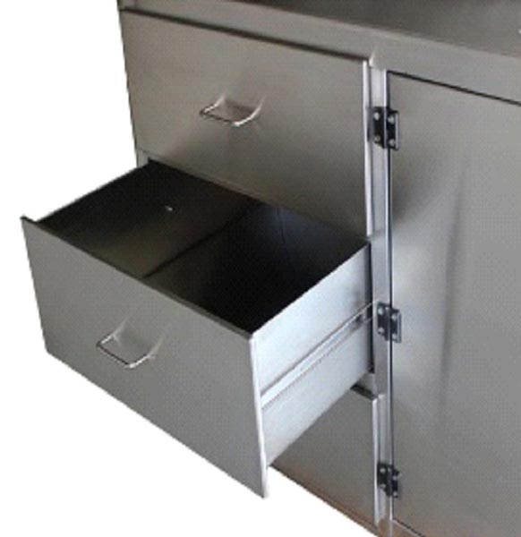 Stainless Steel Laboratory Case Work Cabinet Sink