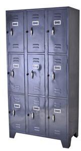 Steel Locker Cabinet - 9 Openings