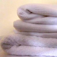 Cotton White Blanket