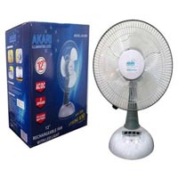 Rechargeable Fan with Led Light