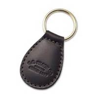 Black Key Fob- Leather Keychains