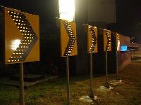 solar sign board